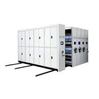 Мобильный компактный стеллаж для хранения документов